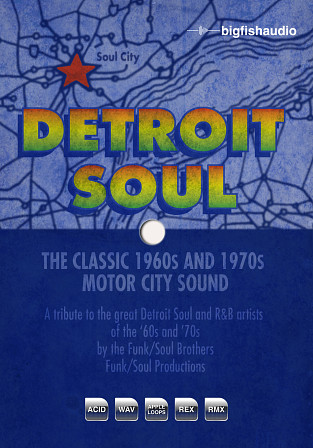 Detroit Soul - Detroit Soul represents the Motor City sound that changed the face of music
