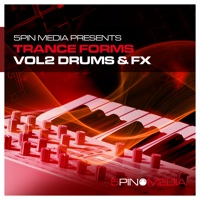 Trance Forms Vol. 2 - Drums & FX - Fresh punchy drum sounds, massive swirling FX and state of the art MIDI