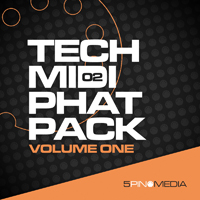 Tech MIDI Phat Pack Vol.1 - 5Pin Media unleashes the Phatest Tech MIDI compilation in sample history