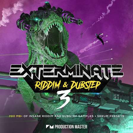 Exterminate 3 - Riddim & Dubstep - Presenting volume 3 of our meanest dubstep sound collection!