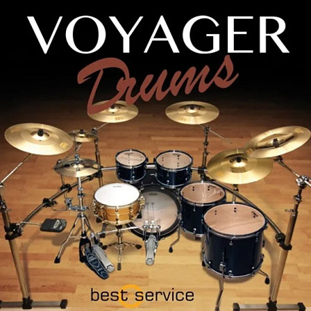 Voyager Drums - This punchy and powerful sound is perfect for your Pop, Rock, Jazz and Funk hits