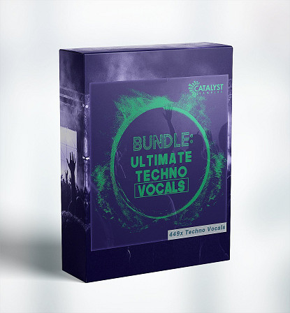 Bundle: Ultimate Techno Vocals - A whopping collection of 449 vocals for your Techno and Tech-House productions