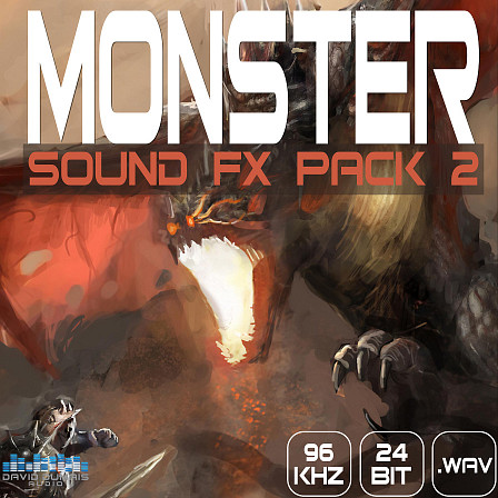 Monster Sound FX Pack 2 - The second volume in a series of larger-than-life monster sounds