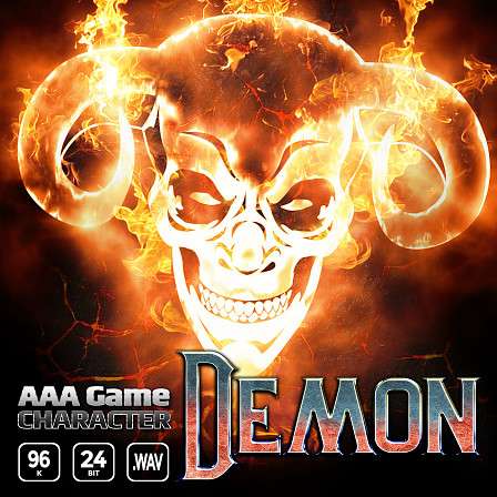 AAA Game Character Demon - A robust vocal sound effects bank that brings rich and dynamic game ready voice
