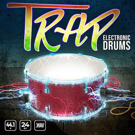 Trap-ED - A groove inspiring hybrid collection of trap and electronic drum elements
