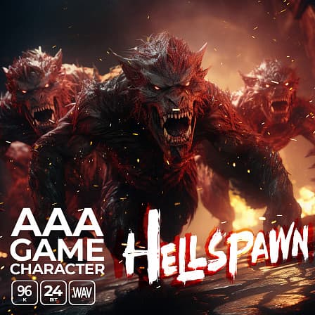 AAA Game Character Hellspawn - Darkness brought forth from the depths of the underworld