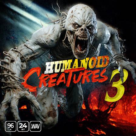 Humanoid Creatures 3 - Monster Vocalization Sound Sets - Designed for video games, monster background sounds, video applications & more