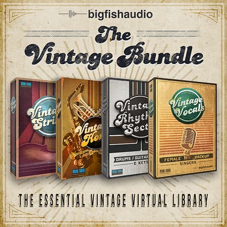 Vintage Bundle, The - A massive bundle of beautifully crafted instruments at an unbelievable price!