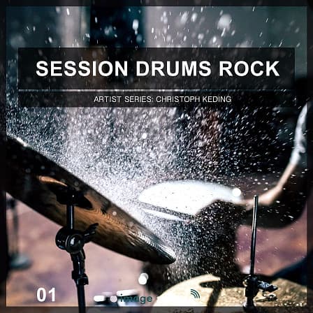 Session Drums Rock 1 - Tasty Fat Rock Drums - Powerful sounding drums dominate this impressive library