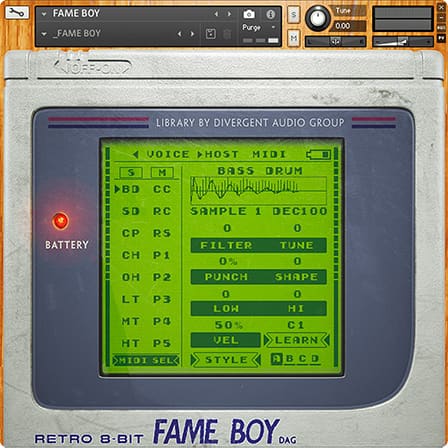Fameboy - A classic drum synthesiser propelled into the modern age