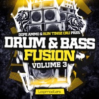 Dope Ammo & Run Tingz Cru - Drum & Bass Fusion Vol.3 - Loads of authentic, live-sampled D&B instruments to rock the dancehall