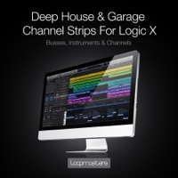 Deep House & Garage Channel Strips - Logic X - Includes Highly Playable Instrument Channels, Enhancing Bus Chann and more