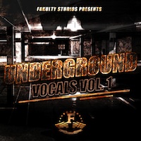 Underground Vocals Vol.1 - One-of-a-kind vocal phrases from Freck Billionaire, Count, and Al Koleon