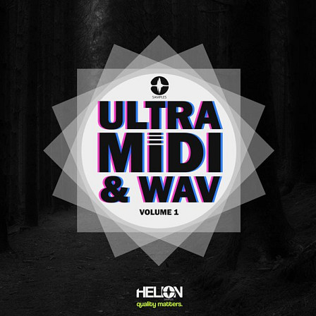 Helion Ultra MIDI & WAV Vol 1 - 30 club banging melodies in MIDI and WAV formats for dance and edm!
