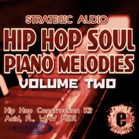 Hip Hop Soul Piano Melodies Vol.2 - A must-have for today's Hip Hop and R&B producer
