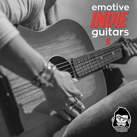 Emotive Indie Guitars Vol 3 - 74 raw and ready guitar loops ranging from 75 to 112 BPM