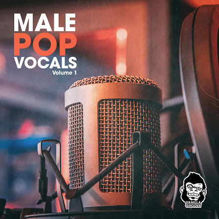 Male Pop Vocals Vol 1 - A range of male vocal words and phrases with a laid-back, pop vibe
