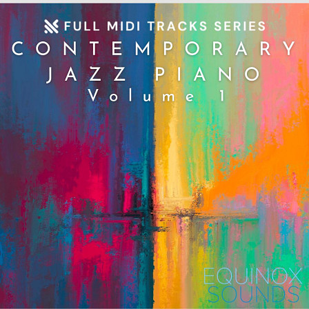 Full MIDI Tracks Series: Contemporary Jazz Piano Vol 1 - 30 full Contemporary Jazz Piano compositions in MIDI format