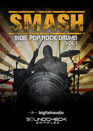 SMASH: Indie Pop Rock Drums Vol.1 - 12 kits in the styles of chart topping Indie, Pop, and Rock hits. 