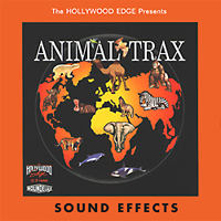 Animal Trax - 1200 sound effects containing anything from baboon screems to dolphin calls