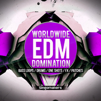 Worldwide EDM Domination - Two GB of high quality samples for EDM, Bigroom, Melbourne Bounce and more