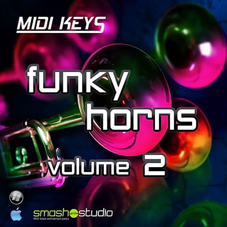 MIDI Keys: Funky Horns 2 - 320 Funky MIDI loops and phrases for your horn sections