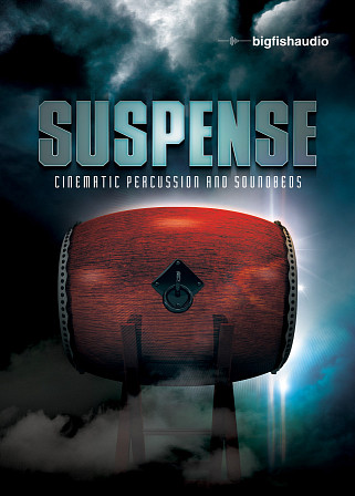 Suspense: Cinematic Percussion and Soundbeds - 20 kits of suspenseful cinematic percussion and soundbeds