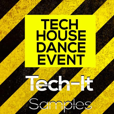 Tech House Dance Event - Tech house overflow with one shot drums, FX, kicks, claps, cymbals and many more