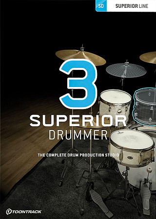 Superior Drummer 3 - The award-winning, pro drum production studio has taken it to a new level!