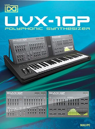UVX-10P - A polyphonic synthesizer by UVI