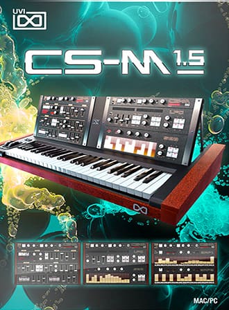 CS-M - UVI CS-M is a grand ode to some of our most beloved hardware inspirations