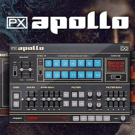 PX Apollo - Based on a rare polyphonic analogue synth prototype from the ‘70s
