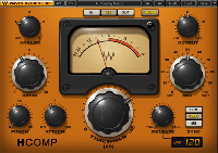 H-Comp Hybrid Compressor - Transformers, tubes, and transistors fused together into one solid Plug-In