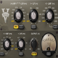 V-EQ4 - The V-EQ4 captures the characteristic sound of vintage analog gear