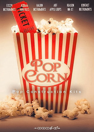 Popcorn - Pop Construction Kits - A huge 2.2 GB 24 Pop construction kit sound library