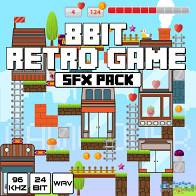 8-Bit Retro Game SFX Pack product image