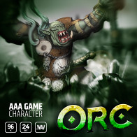 AAA Game Character Orc product image