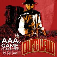 AAA Game Character Outlaw product image