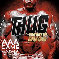 AAA Game Character Thug Boss product image