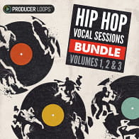 Hip Hop Vocal Sessions Bundle (Vols 1-3) product image