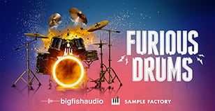 Furious Drums Sample Factory Big Fish Audio