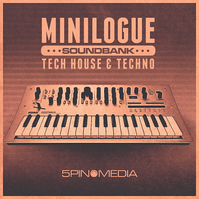 Tech House & Techno Minilogue Soundbank - 100 awesome Tech presets for the Korg Minilogue Synth