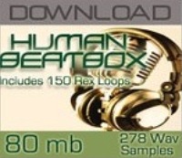 Human Beat Box - Human beat box samples and loops