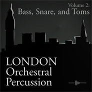 London Orchestral Percussion: Bass, Snare & Toms - London Orchestral Percussion Download Pak 2