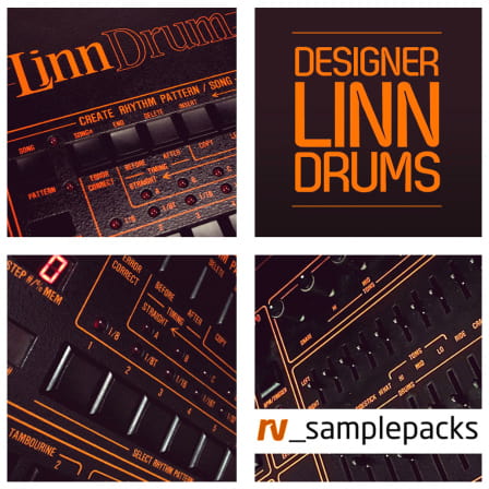 Designer Linn Drums - 175MB of content with the best in electronic drum sounds 