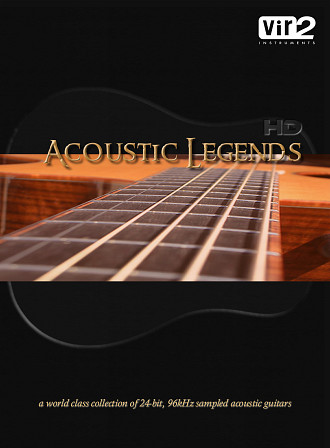 Acoustic Legends HD - A premium 24-bit 96kHz collection of acoustic guitars