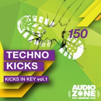 Techno Kicks In Key Vol.1 - 150 fat kicks with influences from Techno, Deep, Minimal, and House sounds