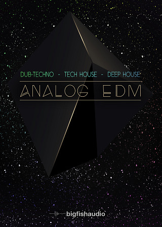 Analog EDM - 50 Analog Dub-Techno, Tech House and Deep House Dance Construction Kits