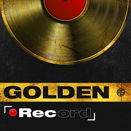 Golden Record - A Trap Sample Pack loaded with 63 WAV Loops and 34 MIDI Files