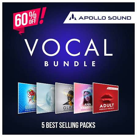 Vocal Bundle - Over 2600 inspiring vocal loops, atmospheric vocals, vocal hooks & more